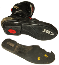 Sidi boot and sole for replacement